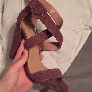 Plum Colored heels